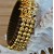 Dark Brown Silk Thread Bangles with Pearls and Ghungroos